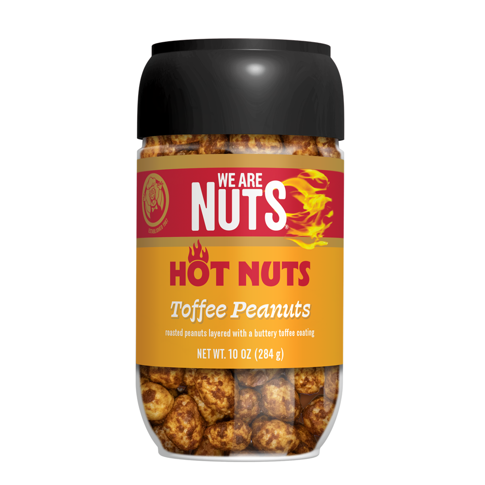 Hot Nuts Toffee Peanuts-Toffee Nuts-We Are Nuts!