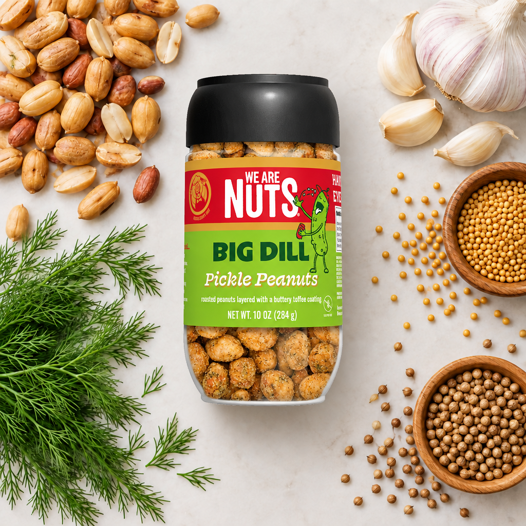 Big Dill Pickle Toffee Peanuts-Toffee Nuts-We Are Nuts!