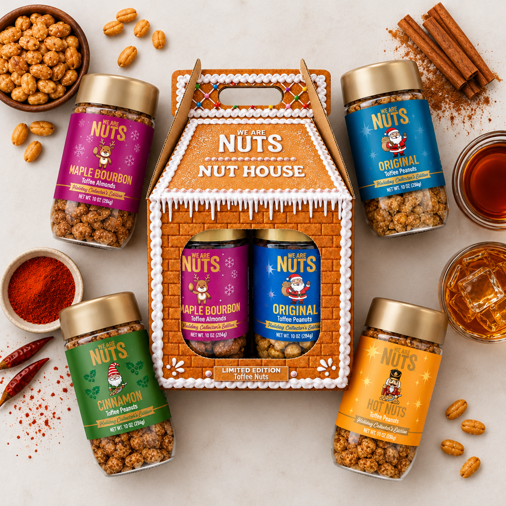 Gingerbread Toffee Nuts Nut House-Gift-We Are Nuts!