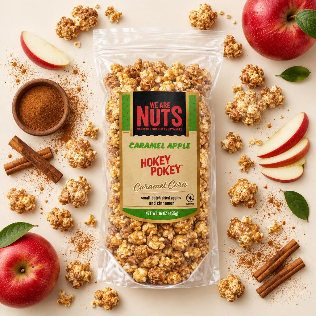 Caramel Apple Hokey Pokey Caramel Corn-Hokey Pokey & Tutti Frutti-We Are Nuts!