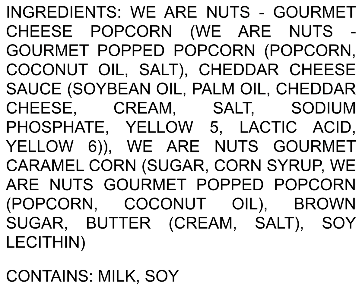 Cheese & Caramel Hokey Pokey Caramel Corn-Hokey Pokey & Tutti Frutti-We Are Nuts!