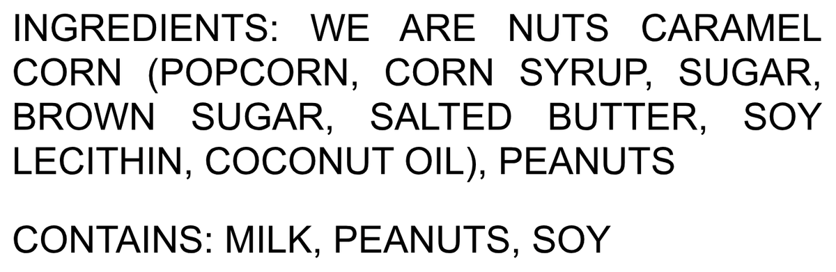 Pee Bee Gee Bee Hokey Pokey Caramel Corn-Hokey Pokey & Tutti Frutti-We Are Nuts!