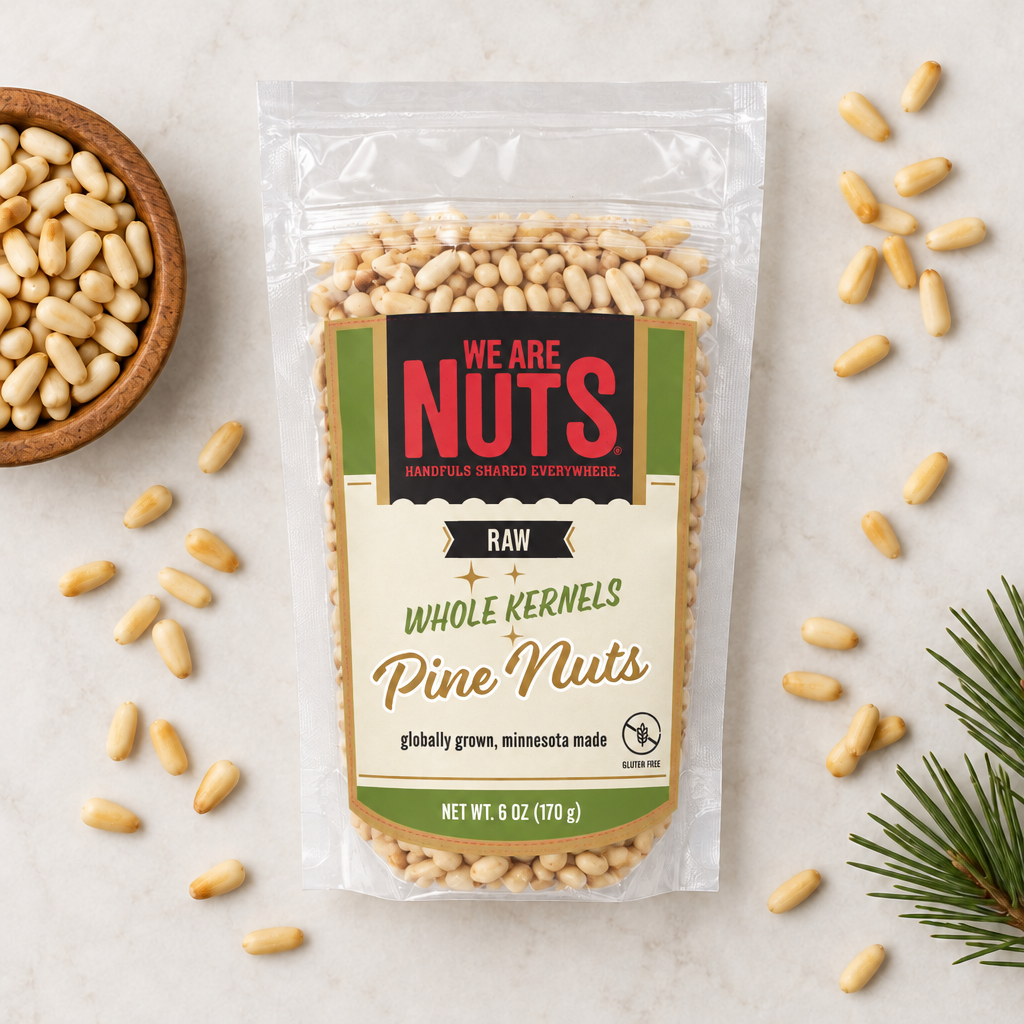 Whole Kernel Raw Pine Nuts-Nuts & Seeds-We Are Nuts!