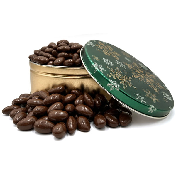 Chocolate Covered Almonds - Gift Tin-Gift Tins-We Are Nuts!