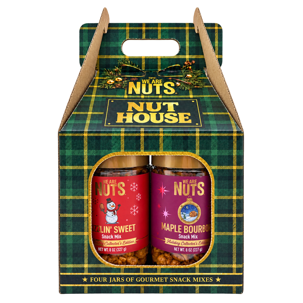 Plaid Snack Mixes Nut House-Gift-We Are Nuts!