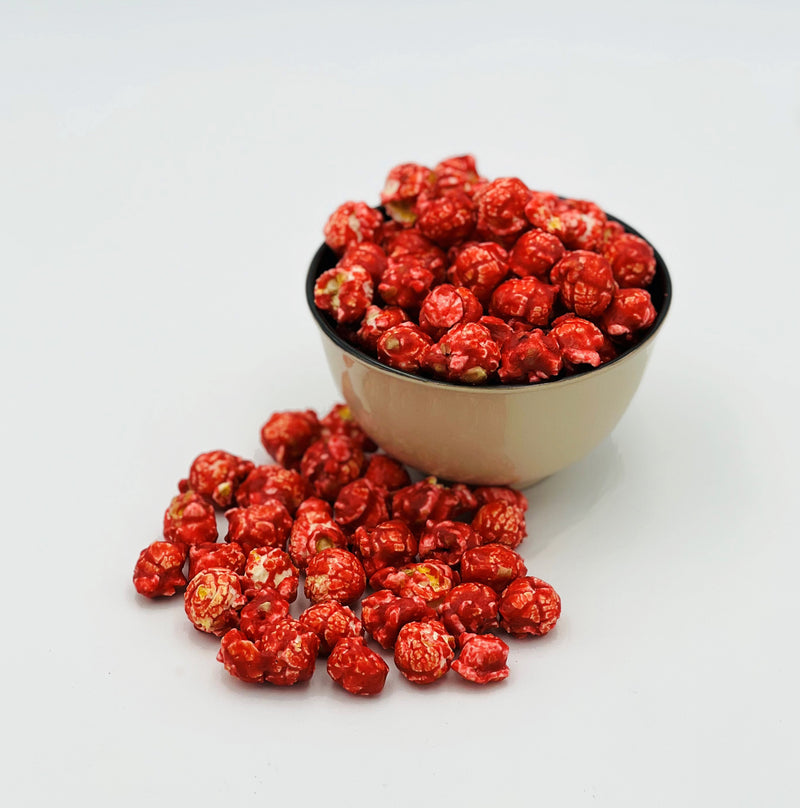 Fruit Flavored Gourmet Caramel Corn: RED CHERRY (BULK) 5LBS!-Nuts-We Are Nuts!
