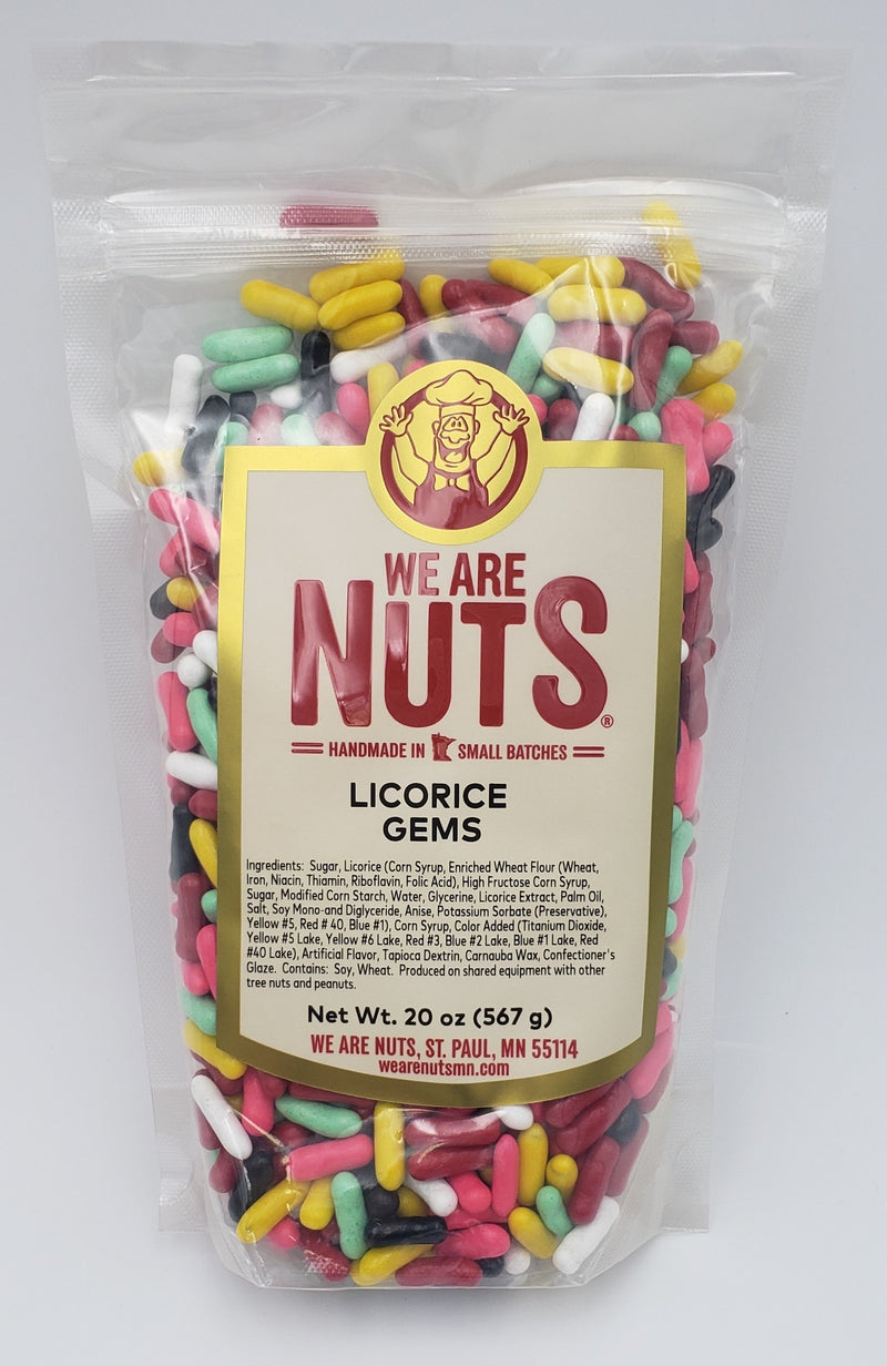 Licorice Gems (16 oz)-Nuts-We Are Nuts!