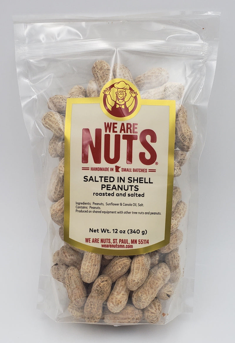Salted in Shell Peanuts (12 oz)-Nuts-We Are Nuts!
