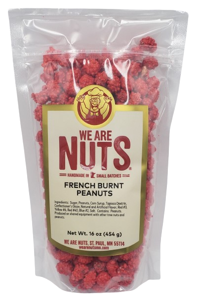 French Burnt Peanuts (16 oz)-Nuts-We Are Nuts!