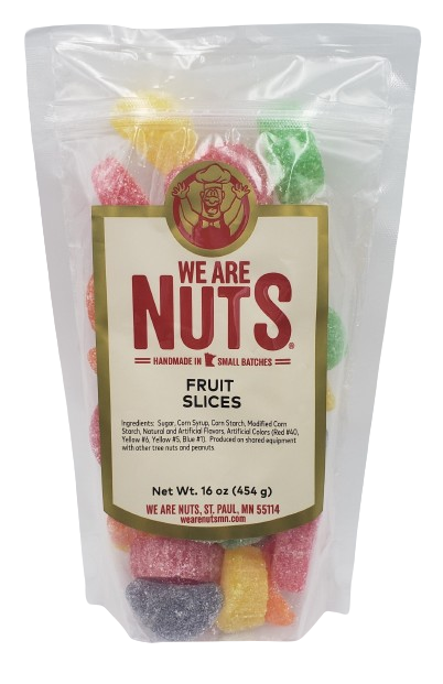 Fruit Slices Assorted (16 oz)-Nuts-We Are Nuts!