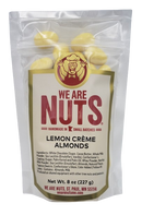 Lemon Creme Almonds (8 oz)-Candy-We Are Nuts!