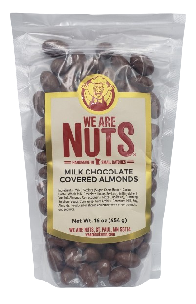 Milk Chocolate Covered Almonds (16 oz)-Nuts-We Are Nuts!