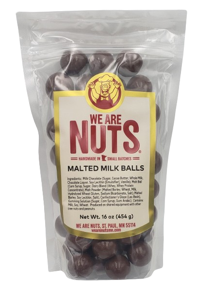 Malted Milk Balls (16 oz)-Nuts-We Are Nuts!