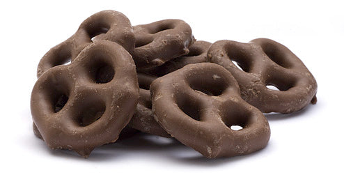 Milk Chocolate Covered Pretzels (16 oz)-Nuts-We Are Nuts!