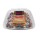 Red & Green Drizzled Pretzels (16 oz)-Chocolate, Yogurt, & Pretzels-We Are Nuts!