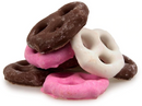 Neapolitan Pretzels (12 oz)-Chocolate, Yogurt, & Pretzels-We Are Nuts!