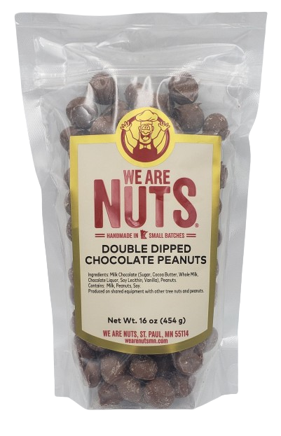 Double Dipped Chocolate Peanut Butter Peanuts (16 oz)-Nuts-We Are Nuts!