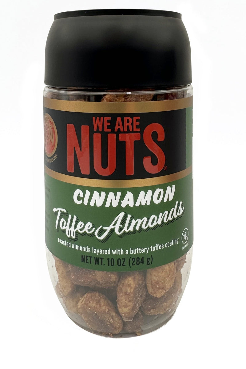 Savory 2-Pack Gift Box – Savory Wasabi Snack Mix & Cinnamon Toffee Almonds-Gift Tins-We Are Nuts!