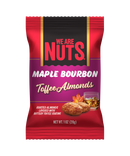 1 oz - Maple Bourbon Toffee Almonds-Toffee Nuts-We Are Nuts!