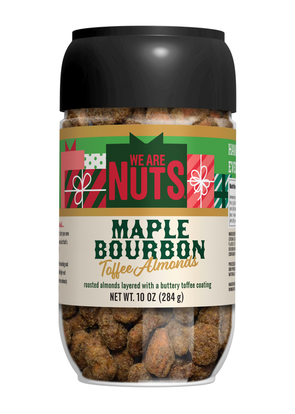 Special Holiday Edition - Maple Bourbon Toffee Almonds-We Are Nuts!