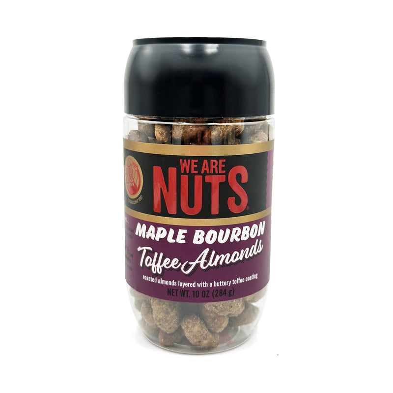 Classic 2-Pack Gift Box – Original Toffee Peanuts & Maple Bourbon Toffee Almonds-Gift Tins-We Are Nuts!