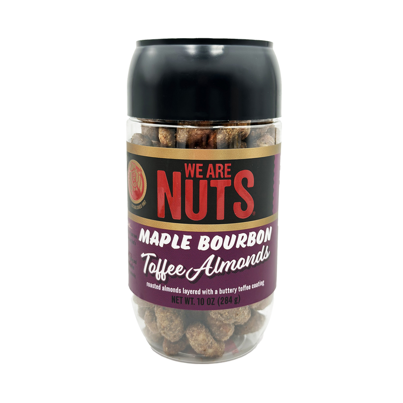 Maple Bourbon Toffee Almonds-We Are Nuts!