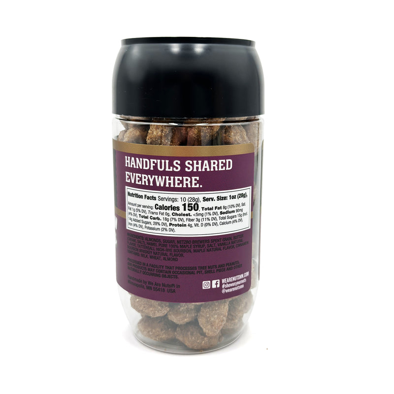 Maple Bourbon Toffee Almonds-We Are Nuts!