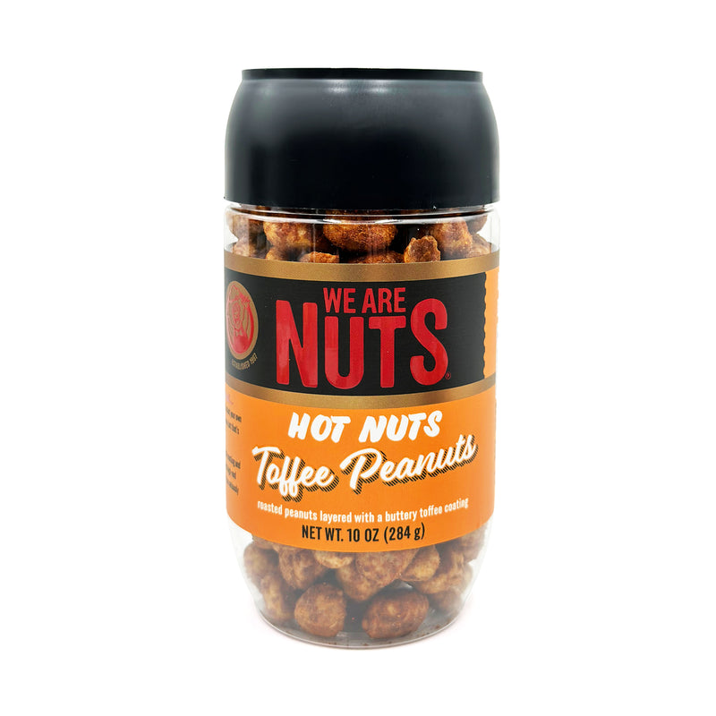 Spicy 2-Pack Gift Box – Smoky Hot Snack Mix & Hot Nuts Toffee Peanuts-Gift Tins-We Are Nuts!