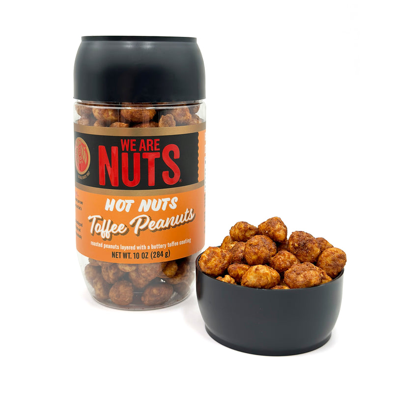Hot Nuts Toffee Peanuts-We Are Nuts!