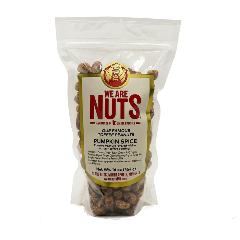 Pumpkin Spice Toffee Peanuts (16 oz)-Nuts-We Are Nuts!