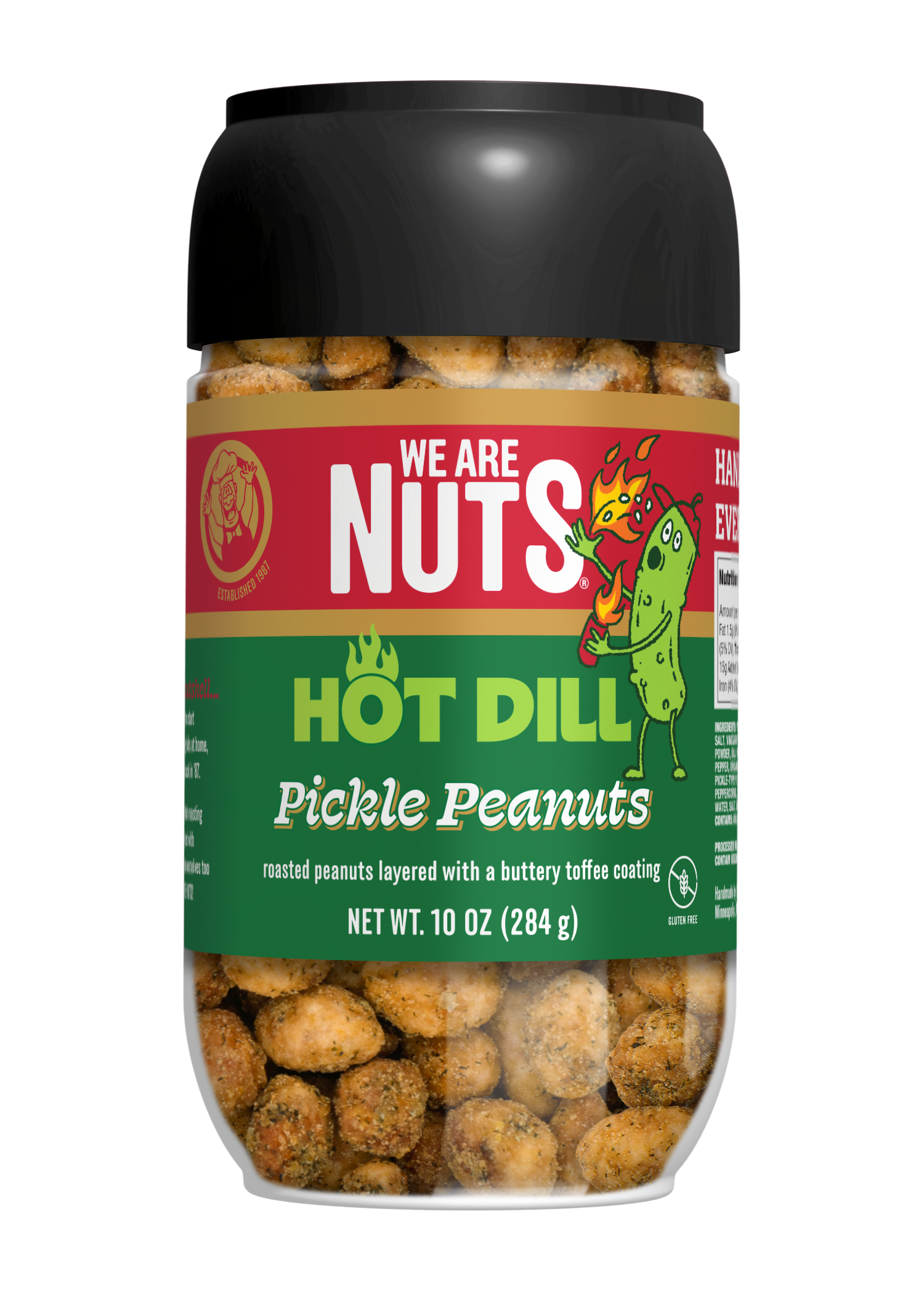 Megnut Pickle Hot Dill Pickle Peanuts