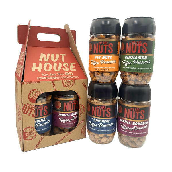 Best of Toffee Nuts - Nut House (4-Pack)