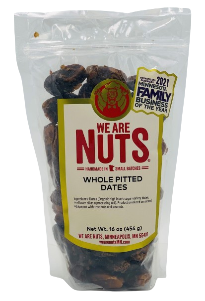 Dates - Whole Pitted (16 oz)-Dried Fruit-We Are Nuts!