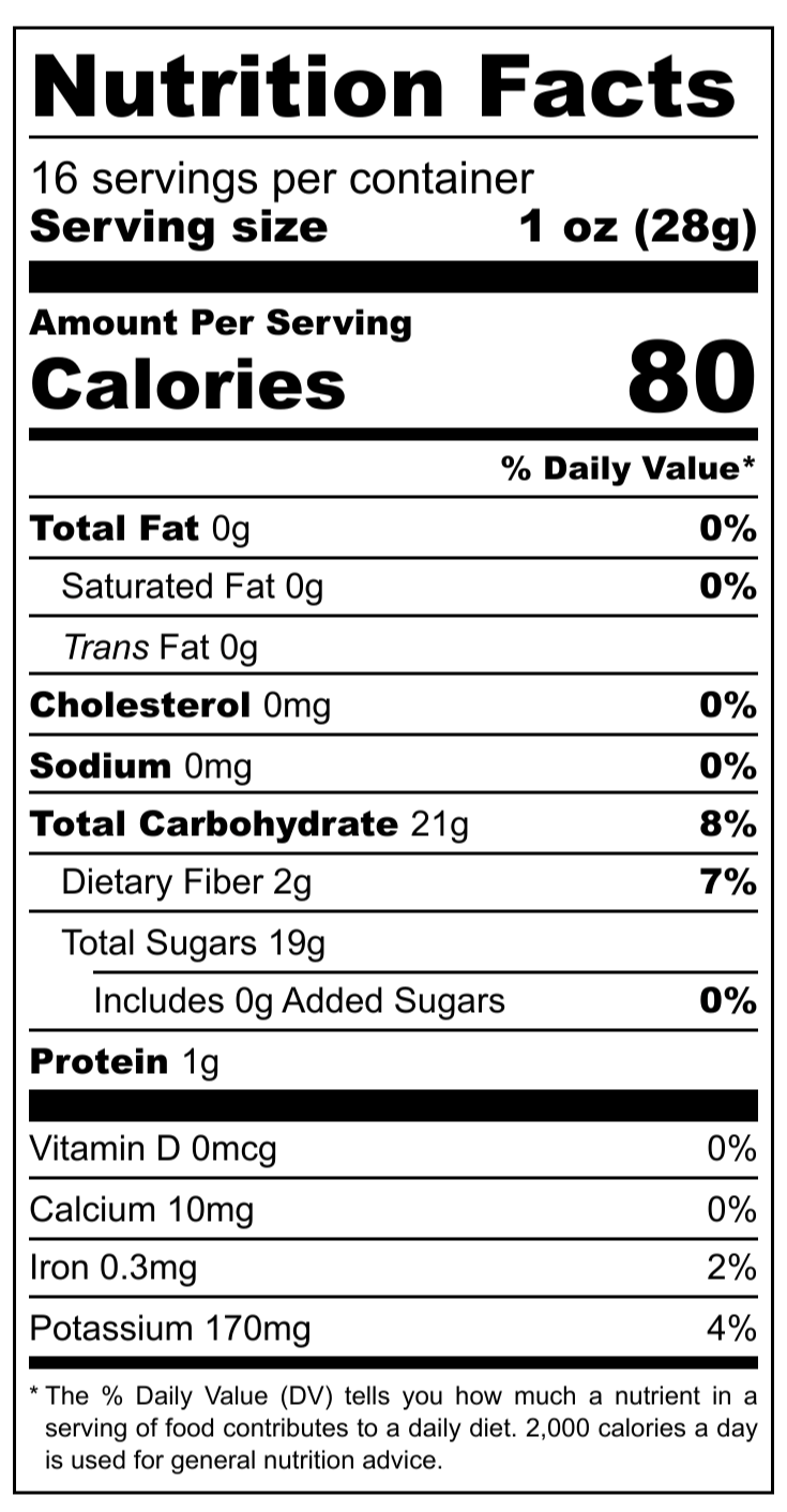 Dates - Whole Pitted (16 oz)-Dried Fruit-We Are Nuts!