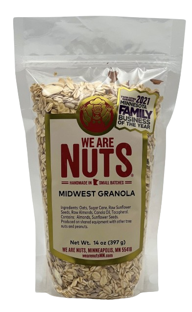 Midwest Granola (14 oz)-Signature Trail Mixes-We Are Nuts!