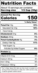 Coconut Cashew Grain-Free Granola (1 lb)-Granola-We Are Nuts!