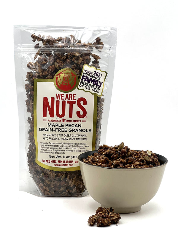 Granola - Maple Pecan (Grain-Free) (11 oz)-Signature Trail Mixes-We Are Nuts!