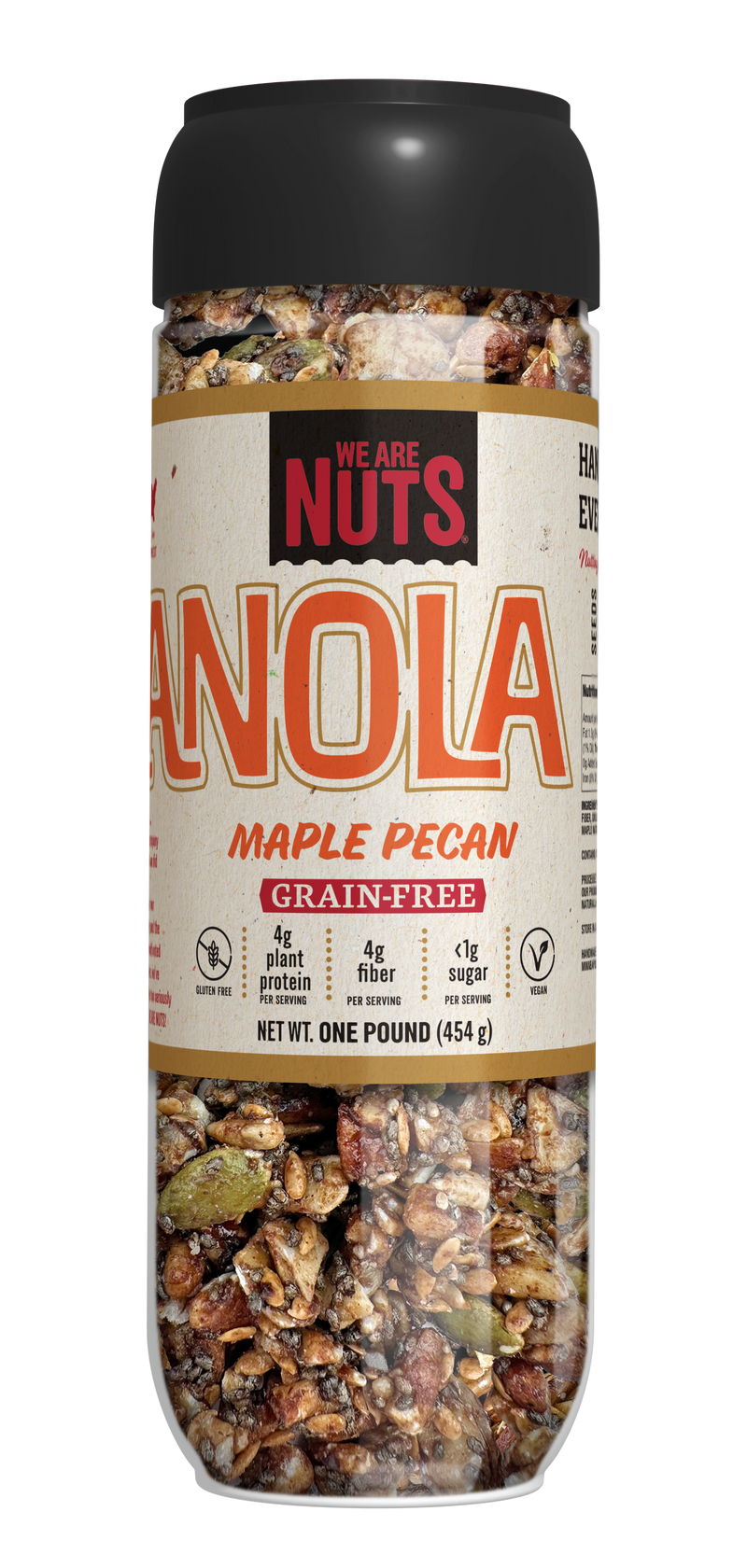 Maple Pecan Grain-Free Granola (1 lb)-Signature Trail Mixes-We Are Nuts!