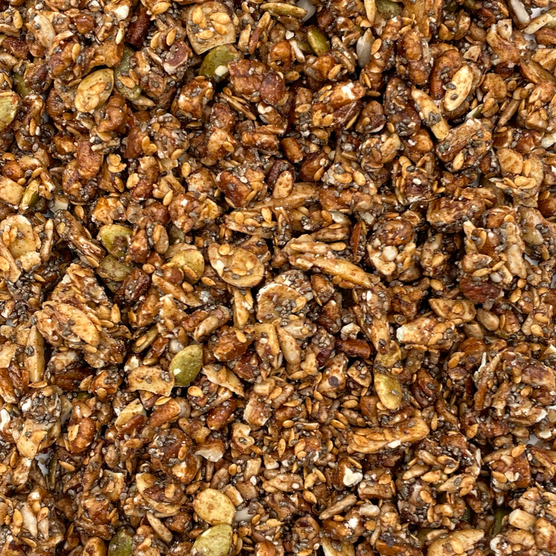 Maple Pecan Grain-Free Granola (1 lb)-Signature Trail Mixes-We Are Nuts!