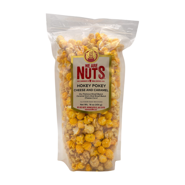 Hokey Pokey - Cheese & Caramel (16 oz)-Nuts-We Are Nuts!