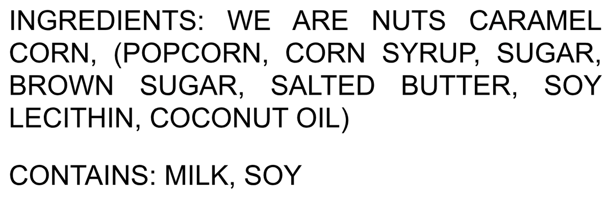 No Nutty Hokey Pokey Caramel Corn-Hokey Pokey & Tutti Frutti-We Are Nuts!