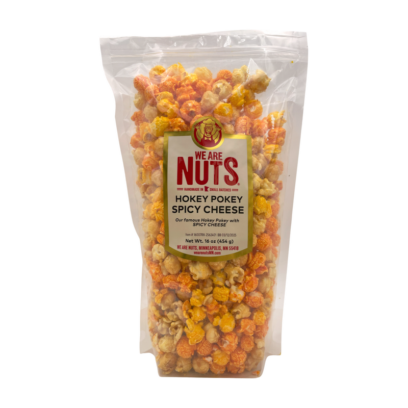 Hokey Pokey - Spicy Cheese & Caramel (16 oz)-Nuts-We Are Nuts!