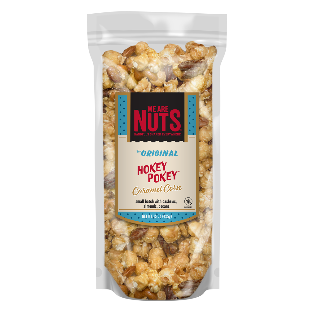 The Original Hokey Pokey Caramel Corn-Hokey Pokey & Tutti Frutti-We Are Nuts!