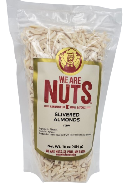 Slivered Almonds (16 oz)-Nuts-We Are Nuts!