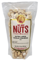 Raw Extra Large Whole Cashews (16 oz)-Nuts-We Are Nuts!