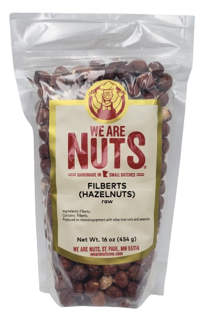 Hazelnut Kernels (Filbert) Extra Large Raw (16 oz)-Nuts-We Are Nuts!