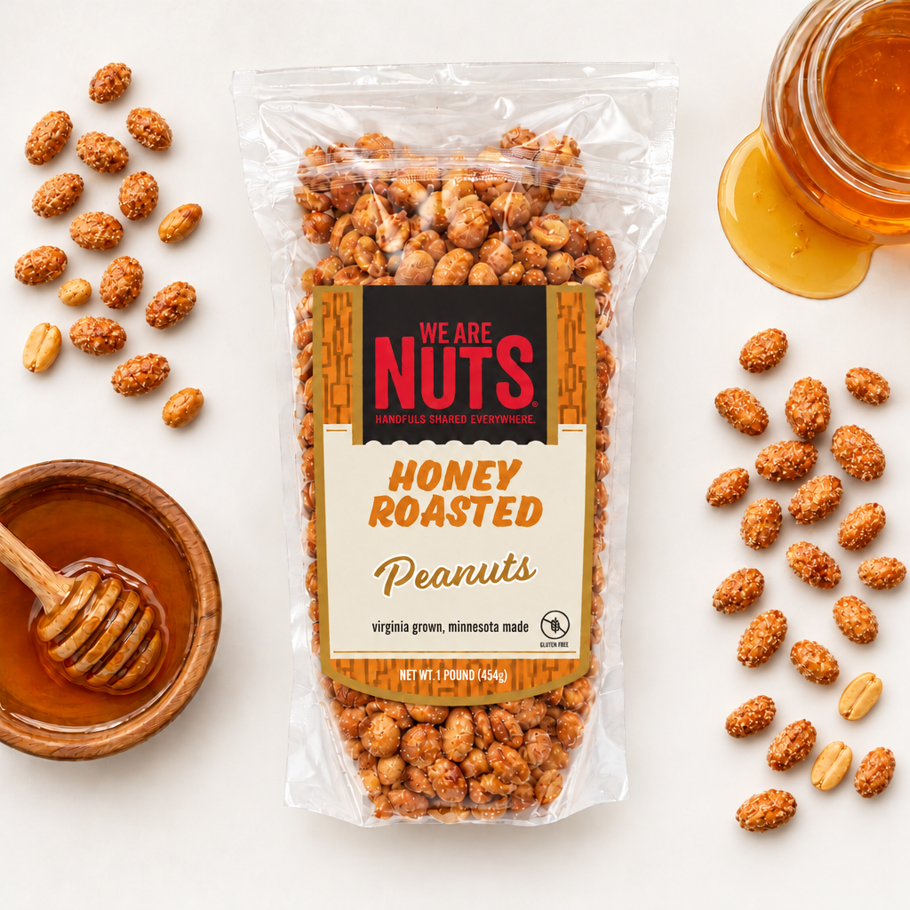 Honey Roasted Peanuts-Nuts & Seeds-We Are Nuts!