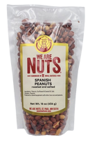 Spanish Peanuts Roasted & Salted (16 oz)-Nuts & Seeds-We Are Nuts!