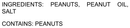Virginia Peanuts Roasted & Salted (16 oz)-Nuts & Seeds-We Are Nuts!