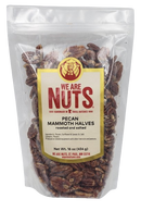 Pecan Fancy Mammoth Junior Halves Roasted & Salted (16 oz)-Nuts & Seeds-We Are Nuts!